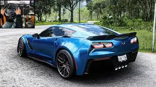 Chevrolet Corvette Z06 C7 - Forza Horizon 5 | Thrustmaster T300RS Gameplay