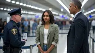 Airport Staff Told Sasha Obama Her ID Is FORGED &mdash; Moments Later, Barack Obama Arrived
