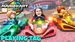 Assistant and Mr Engineer Play Tag in Mario Kart World for Nintendo Switch 2