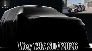 Создан на новой платформе Гуйюань! Модель &laquo;Баодин Куллинан&raquo; официально получила название WEY V9X.