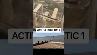 Electricity powered by waves October 2023, Active Kinetic 1 #renewableenergy #waves  #energy #ocean