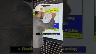 ✅How To Calculate B.B.S Of A Circular Slab || Part -  2 #viralshots #bbs