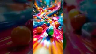 Mistry Box Magic: Marbles & Chocolate Beans ASMR #marblerun #marblesrace