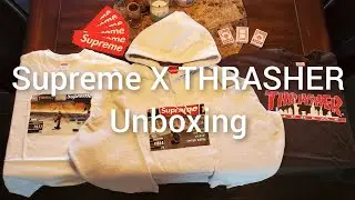 Supreme FW 2021 Week 5 Unboxing (THRASHER)