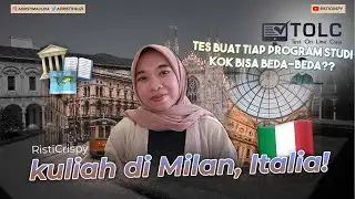 Kuliah S1 di Milan, Italia pakai beasiswa? Gimana sih? | RistiCrispy