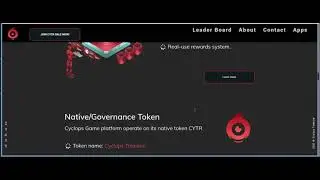 Cyclops Games, an innovative Gaming Platform which combines DeFi Yield Farming and NFT
