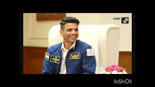 PM Narendra Modi interacts with Astronaut Subhanshu Shukla after his Historic Space Mission 