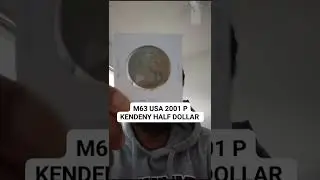 MS63 USA 2001P KENDENY HALF DOLLAR