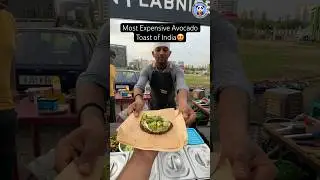 India&rsquo;s Most Expensive Avocado Toast in Surat😨 #shorts #surat #avocado #streetfood