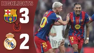 El Cl&aacute;sico Final Real Madrid vs Barcelona | Super Cup 2026 Highlights
