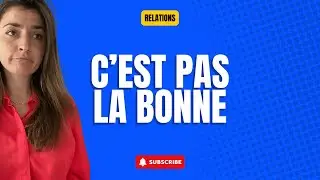 Pourquoi tu ne te mets pas avec la bonne personne? [le vrai problème...]