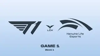T1 vs HLE - Game 1 // LCK Cup 2026 - WEEK 1 #leagueoflegends #lolesports #lck2026