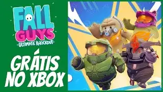 FALL GUYS DE GRA&Ccedil;A NO XBOX! Jogando no Xbox Series X!