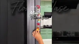 Upgrade Your Kitchen Under ₹200! 💸 Mini Flower Vases #homedecor #aesthetic