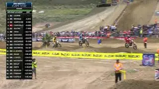 2019 Fox Raceway National: 250 Moto 1 The battle for second place