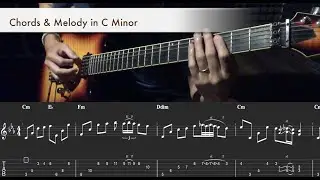 #1 Chords & Melody in C Minor【秋翔吉他教學工作室 ChiuSeanGuitarStudio 】