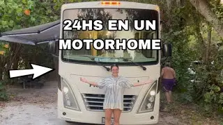24HS VIVIENDO EN UNA CASA RODANTE con mi familia y novio