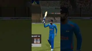 KING KOHLI 50 RUN JUST 10 BALL 😱🥶#cricketshorts #cricket #viratkohli #realcricket22
