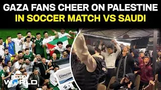 Arab Cup Qatar 2025 | Gaza Soccer Fans Rally To Watch Palestinian Team Play Against Saudi Arabia