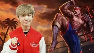 SKT Peanut as Leesin jungle vs Khazix S7