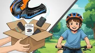 ROCKBROS Kinderhelm Unboxing - Stilvoller Schutz f&uuml;r kleine Abenteurer!