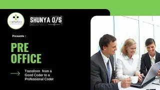 Office Hours - Pre Office Introduction