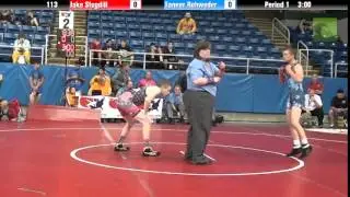 113 Jake Stogdill vs. Tanner Rohweder