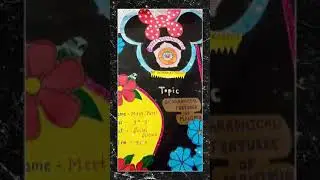 Art Integrated Project of social science ( Geographical features of Manipur) .. 🎨🎨