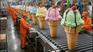 How Ice Cream Is Made | AI Factory Tour