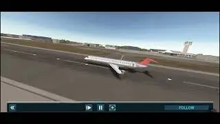Flight A.B. Seal Airlines CRJ900                   FULL LANDING  Salvador   🛬    Sao Paulo