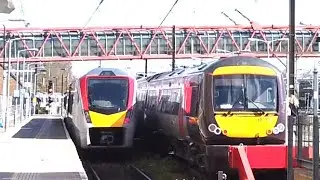 Trains at Cambridge, 17/04/2021 (4K UHD)