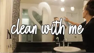 GYPSY CLEAN WITH ME | Real Time Bathroom Deep Cleaning Motivation