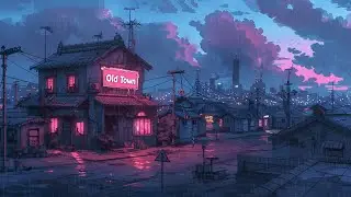 Vintage Japanese Town Vibes 🏮 Lofi 1980 & 90's Hip Hop Beats 🎧 Nostalgic Rainy Season Playlist