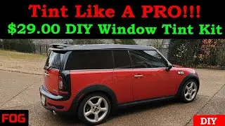 $29.00 DIY Window Tint Kit (Pre-cut for your car)