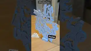 Battle for Mount Olympus 3D Printed Stacking Game &ndash; Can You Balance Them All?