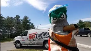 Ed the Sock at 'Rockin' the Ridge' Golf Tourney!