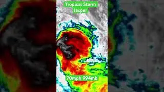 Tropical storm Jasper Nears Australia 12/9/22 #tropicalweather #tropicalcyclone #weather #tropics