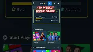 STAKE 4th weekly bonus #stake #stakechallenge #bonus #cryptocurrency