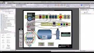 VFD PowerFlex 525 - Preset Frequencies Circuit - Virtual Trainer - Automation Studio&trade;