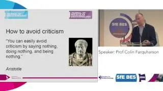 Colin Farquharson -  The peer review process and responding to reviewer comments