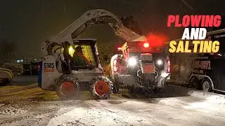 Plowing and Salting Parking Lots_Vlog 10