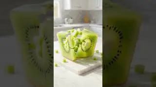 #satisfying kivi cube crash#shortvideos #fruit cube#ytviralshort#viralvideos