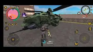 Rope Hero 3 update Military Helicopter fight by Naxeex Gameplay