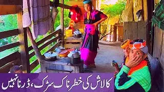 Kalash Road Vlog | Kalash Girls Festival | Kafiristan | Unseen Local Life BAMBURET  Village | Part 3