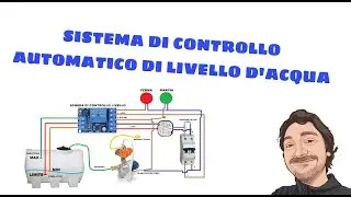 CONTROLLO AUTOMATICO DEL LIVELLO D'ACQUA IN UNA CISTERNA