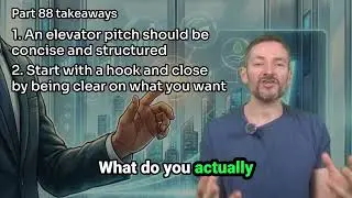 100 Day Startup Challenge - Insights from Day 88 - Delivering our own 60 second pitch