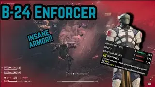 Броня B24 ENFORCER просто потрясающая!! | Helldivers 2 #helldivers2 #helldivers2gameplay