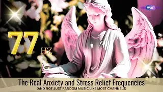 The Real Pure 77 Hz  (Not 70Hz !) Binaural Frequency | Lower Cortisol Levels