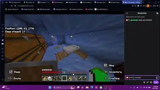 playing minecraft with family and gf