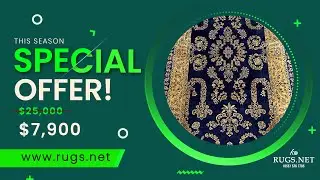 8'9 x 19'6 Persian Kerman Lavar Rug